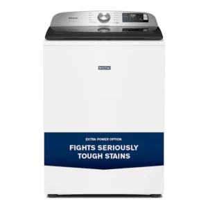 5.2 cu. ft. top load agitator washer with extra power and smart appliance