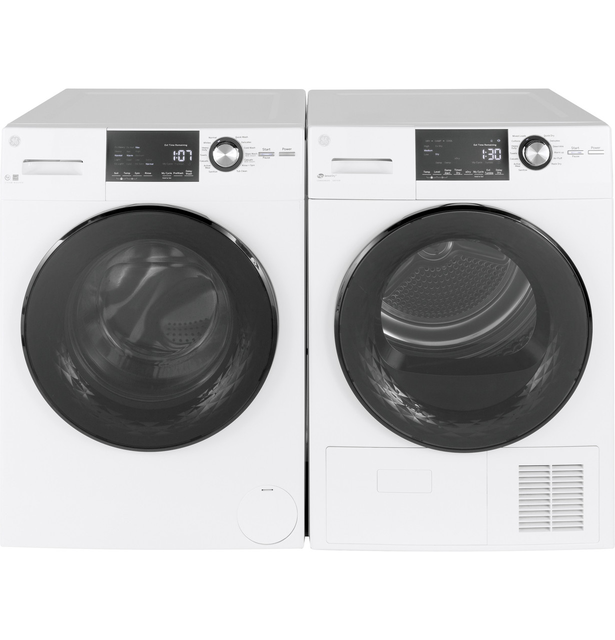 ge 24" 2.4 cu. ft. energy star front load washer with steam ge 24" 2.4 cu. ft. energy star front load washer with steam