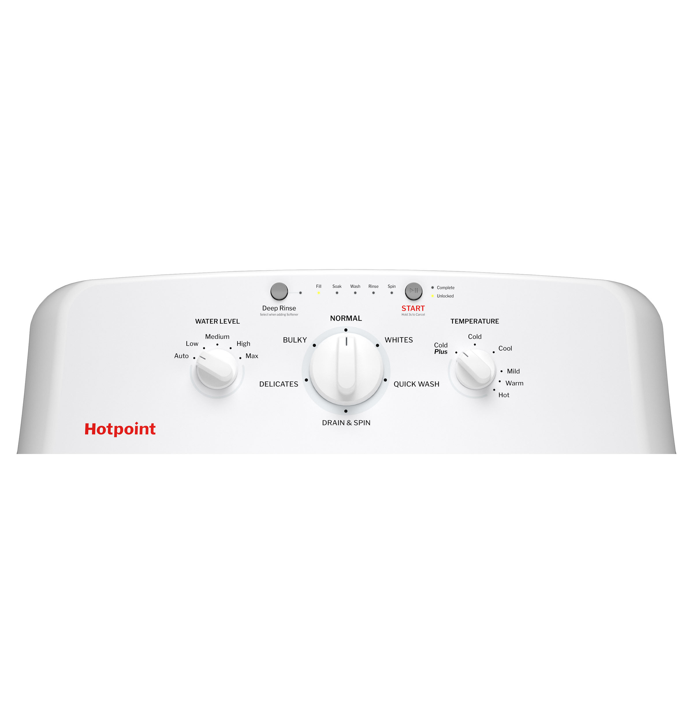 hotpoint 4.0 cu. ft. capacity washer with stainless steel basket,cold plus and water level control hotpoint 4.0 cu. ft. capacity washer with stainless steel basket,cold plus and water level control