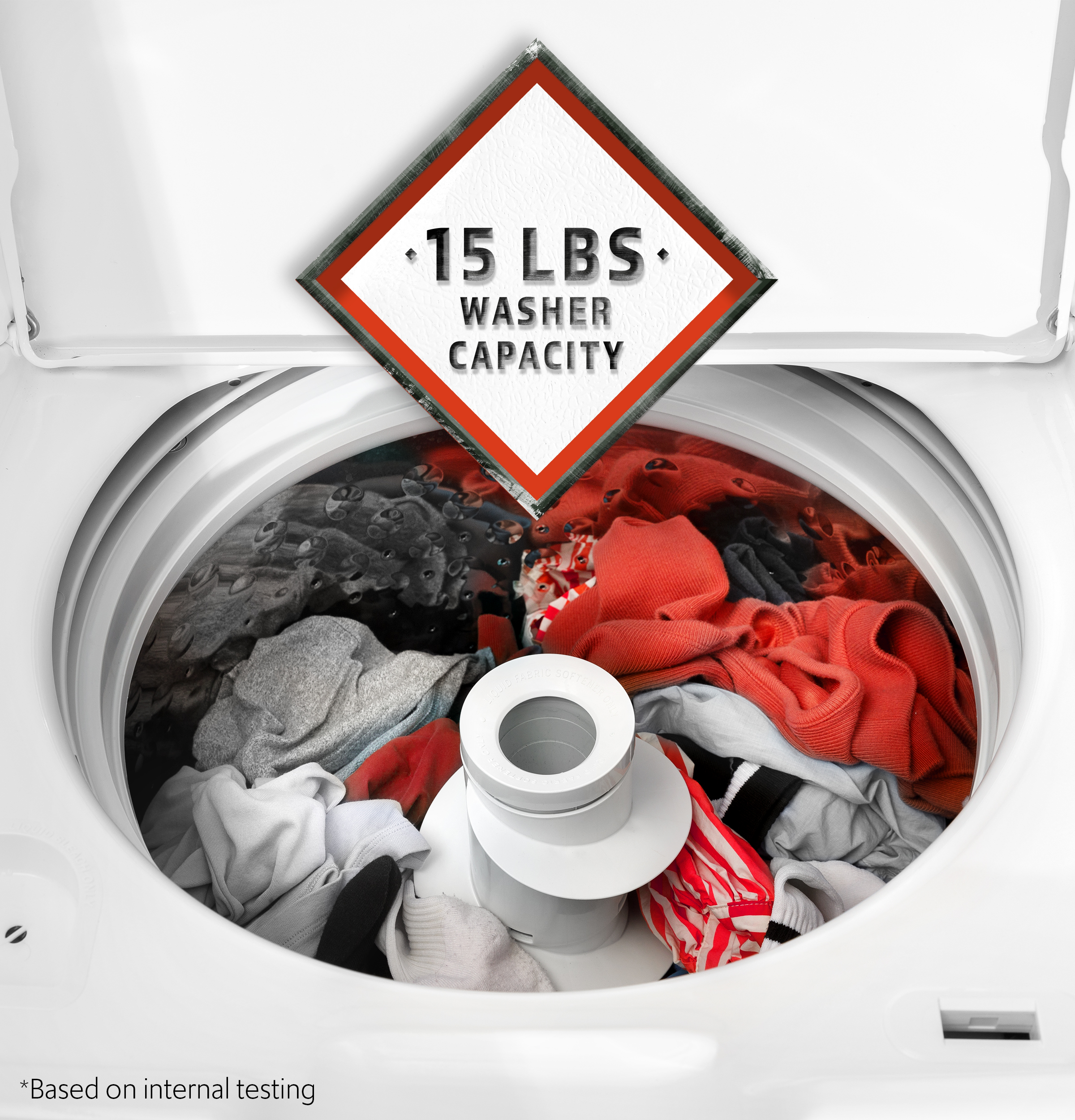 hotpoint 4.0 cu. ft. capacity washer with stainless steel basket,cold plus and water level control hotpoint 4.0 cu. ft. capacity washer with stainless steel basket,cold plus and water level control