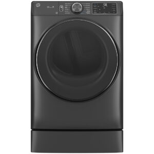 ge® energy star® 7.8 cu. ft. capacity smart front load electric dryer with steam and sanitize cycle