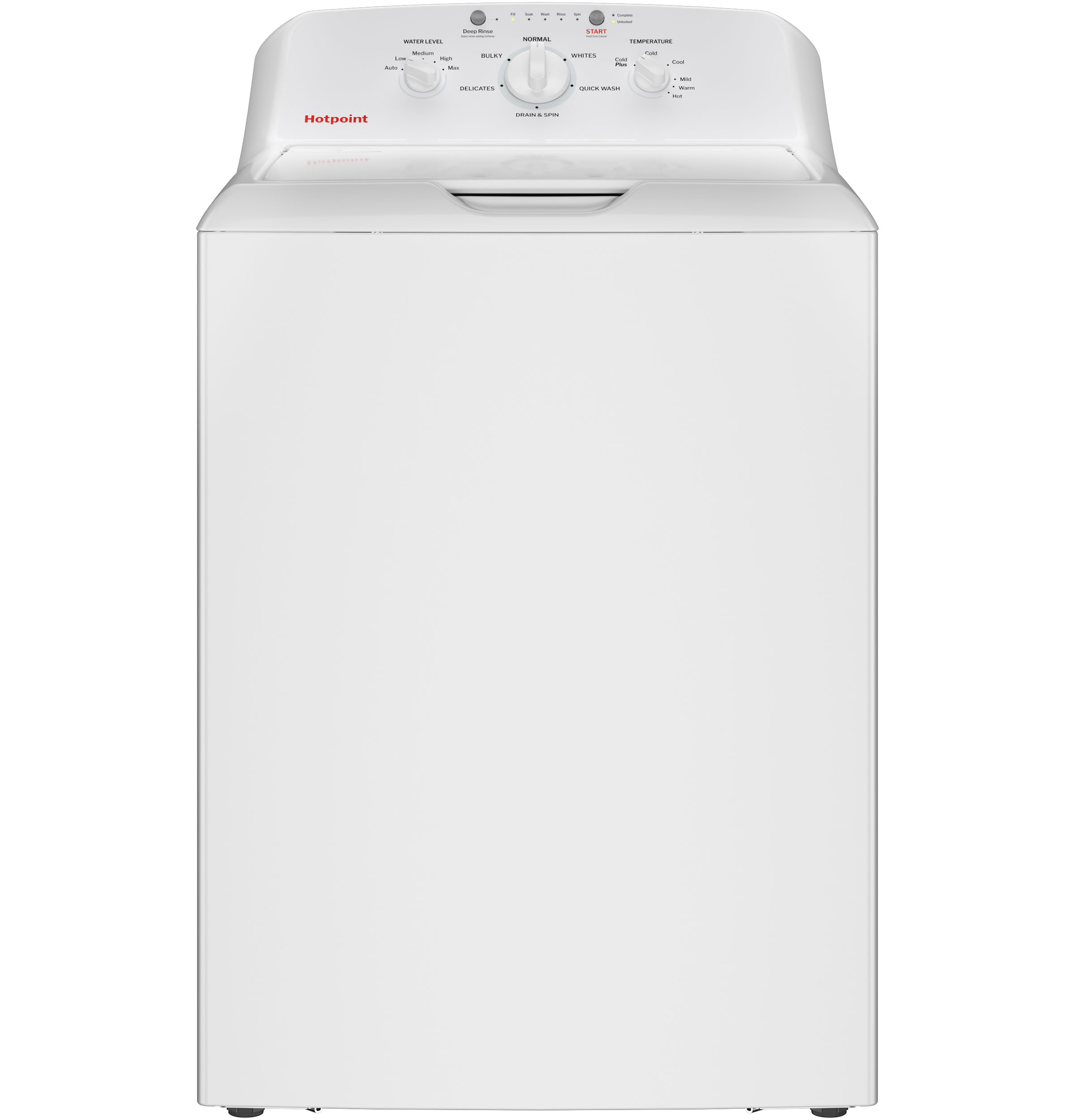 hotpoint 4.0 cu. ft. capacity washer with stainless steel basket,cold plus and water level control hotpoint 4.0 cu. ft. capacity washer with stainless steel basket,cold plus and water level control