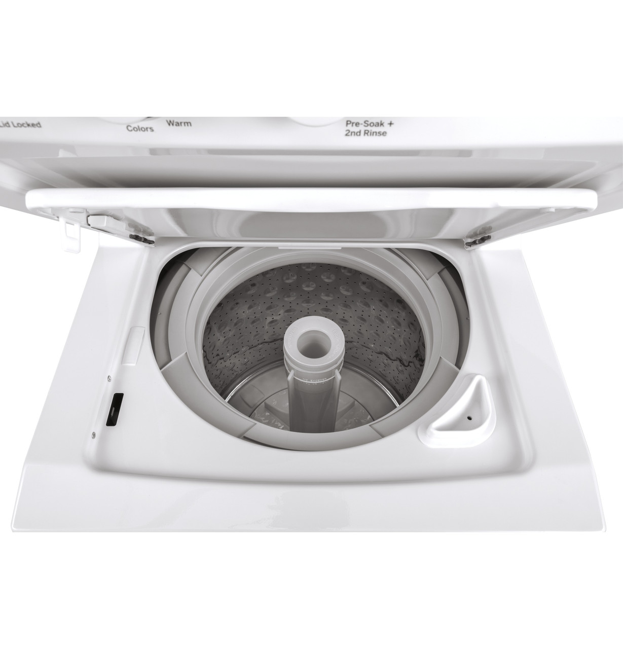 ge unitized spacemaker® 2.3 cu. ft. capacity washer and 4.4 cu. ft. capacity electric dryer ge unitized spacemaker® 2.3 cu. ft. capacity washer and 4.4 cu. ft. capacity electric dryer