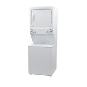 ge unitized 3.9 cu. ft. capacity washer with stainless steel basket and 5.9 cu. ft. capacity electric dryer