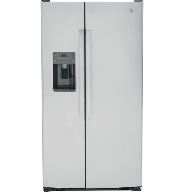 ge® energy star® 25.3 cu. ft. side by side refrigerator ge® energy star® 25.3 cu. ft. side by side refrigerator