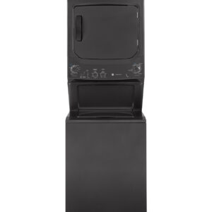 ge unitized spacemaker® 3.8 cu. ft. capacity washer with stainless steel basket and 5.9 cu. ft. capacity gas dryer