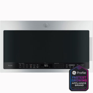 ge profile™ 2.1 cu. ft. over the range sensor microwave oven