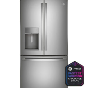 ge profile™ energy star® 27.7 cu. ft. fingerprint resistant french door refrigerator with hands free autofill