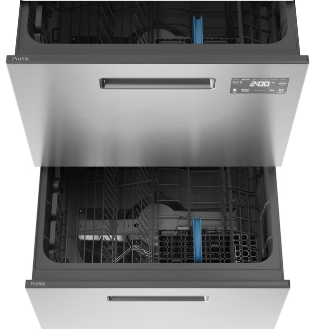 ge profile™ dishwasher double drawer ge profile™ dishwasher double drawer