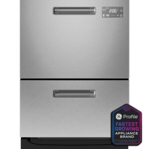 ge profile™ dishwasher double drawer